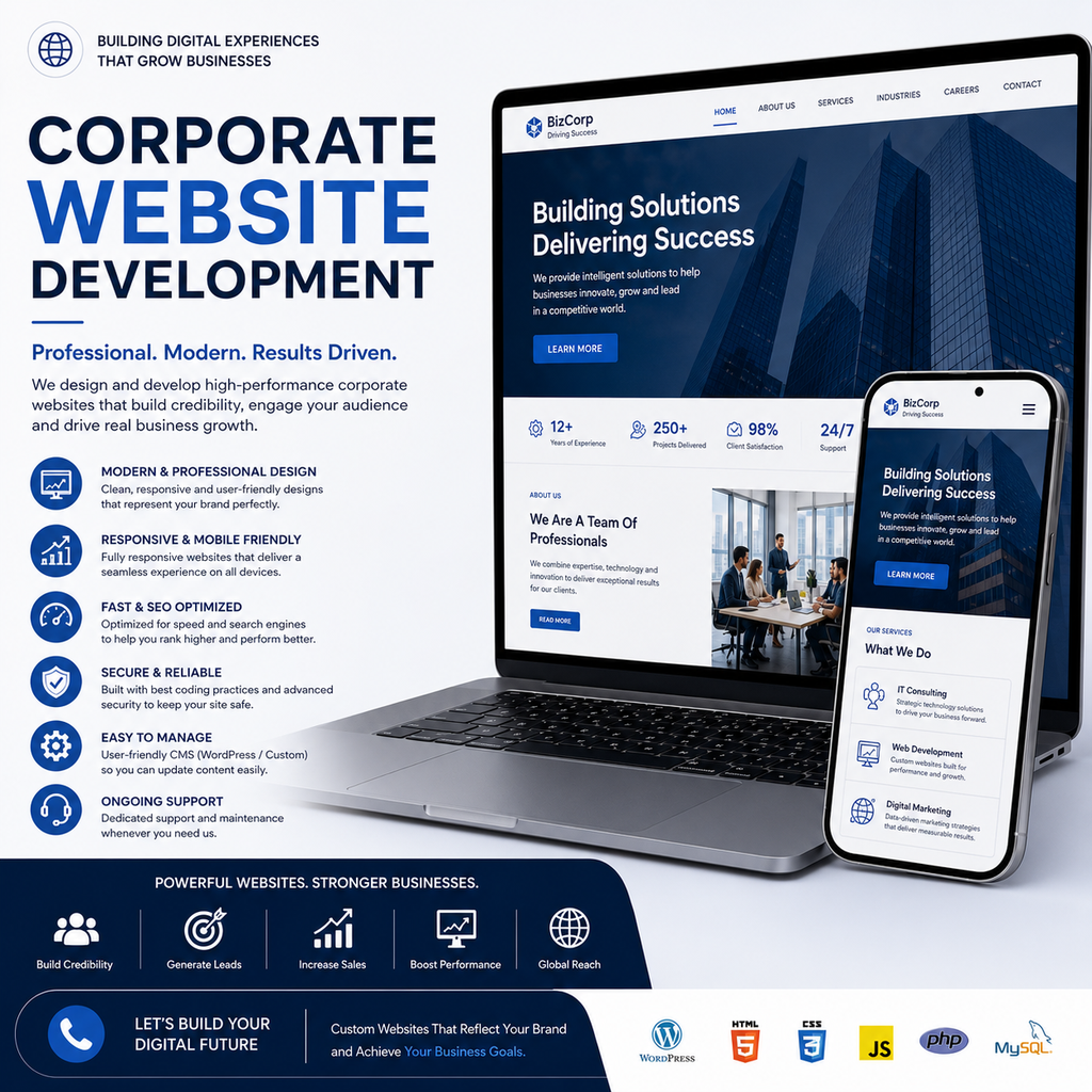 Corporate Website Development